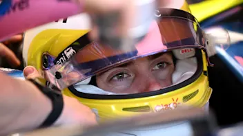 AUSTIN, TEXAS - OCTOBER 19: Franco Colapinto of Argentina and Alpine F1 prepares to drive prior to